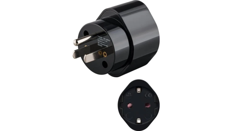 Adapter sieciowy US/Japonia, czarny