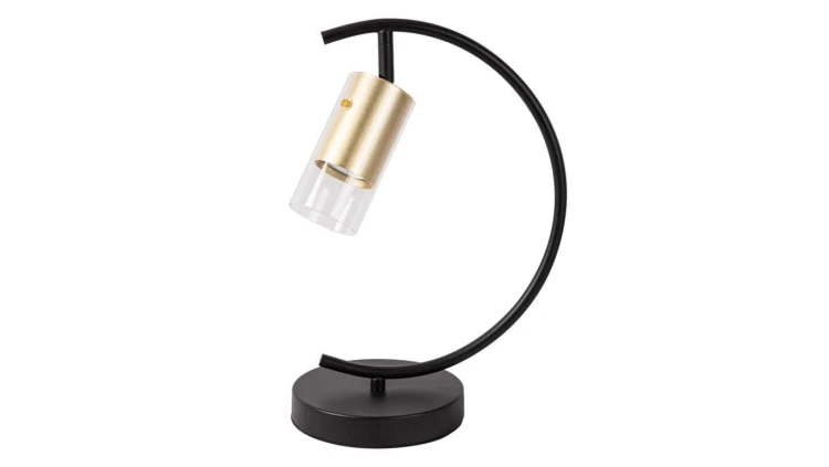 Lampa Biurkowa Ricky Złoty 1xGU10 ML0693 Milagro