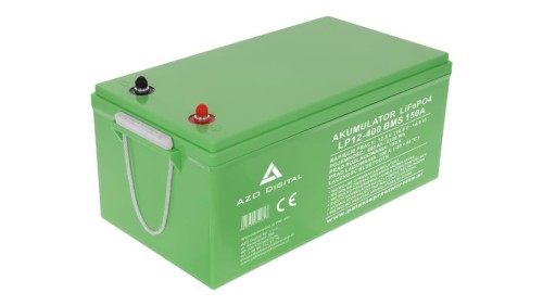 Akumulator LiFePO4 LP12-400 400Ah 12V 150A Bluetooth mata grzewcza