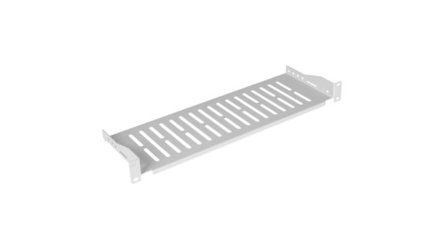 Półka stała do szafy RACK 19 1U 150mm szara NEKU