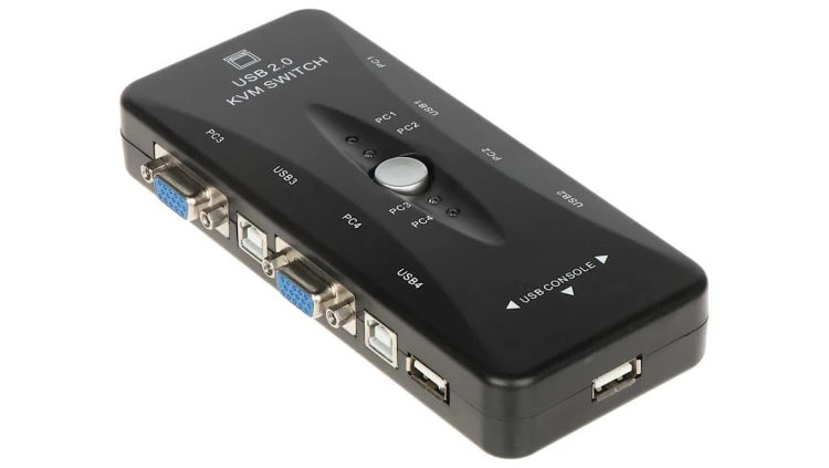 PRZEŁĄCZNIK VGA + USB VGA+USB-SW-4/1