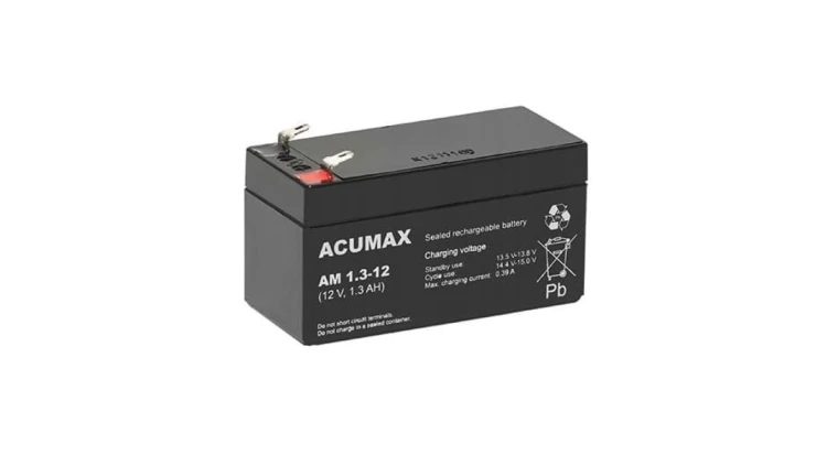ACUMAX Akumulator 12V AM 1,2Ah żywotność: 6-9 lat