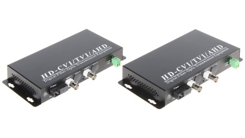 ŚWIATŁOWODOWY KONWERTER WIDEO OVH-2D/SC 2x VIDEO + RS-485 KOMPLET TXRX