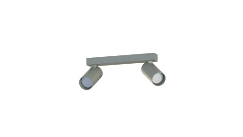 Listwa z regulowanymi reflektorkami FOURTY II 2xGU10 R35 Umbra gray 11466 Nowodvorski