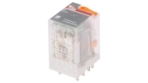 CR-M048AC4L Przekaźnik elektromagnetyczny, 4PDT, Napięcie Cewki: 48VAC, max.250VDC