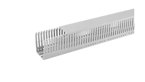 KORYTO KABLOWE KANAŁ GRZEBIENIOWY LISTWA PERFOROWANA DO SZAF 40x60 2M (4/M/KG 40x60/P)