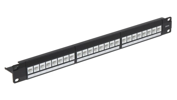 PATCH PANEL KEYSTONE PP-24/RJ-FX/6C