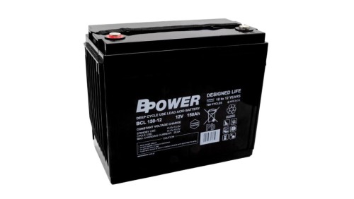 BPower Akumulator 12V BCL 150Ah żywotność: 10-12 lat