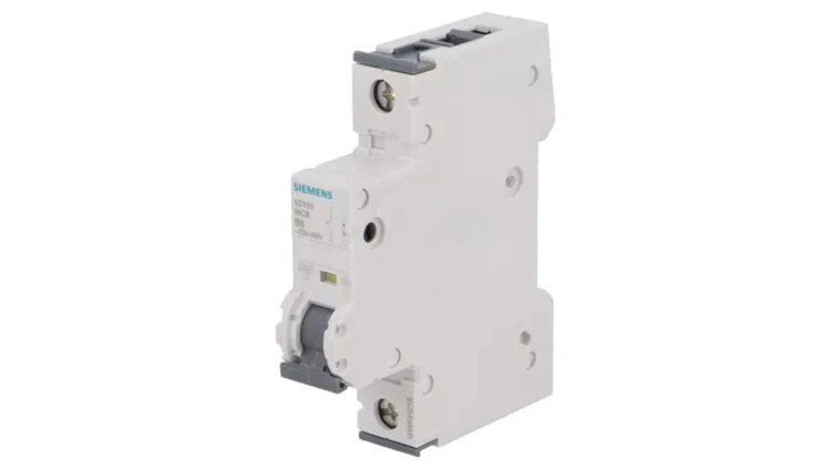 5SY6106-6 Wyłącznik nadprądowy 230/400VAC Iznam: 6A Charakt: B
