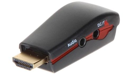 KONWERTER HDMI/VGA+AU-ECO