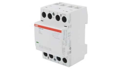 ESB63-40N-01 Stycznik 4-biegunowy instalacyjny, 63A, 24VAC,24VDC, NO x4