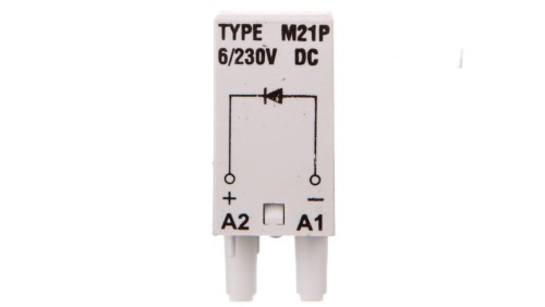 Modul sygnalizacyjny dioda D szary 6-230V DC 854834