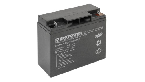 EUROPOWER Akumulator 12V EPL 17Ah żywotność: ponad 12 lat