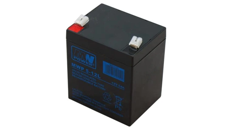MW Power Akumulator 12V MWP 5Ah żywotność: ponad 12 lat terminal T2