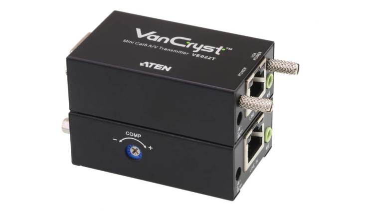 Aten Extender video mini VGA/Audio 150m