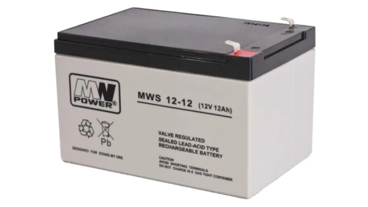 MW Power Akumulator 12V MWS 12Ah żywotność: 3-5 lat