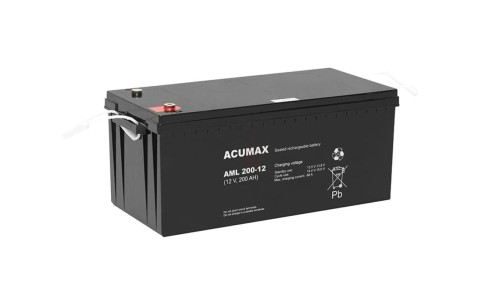 ACUMAX Akumulator 12V AML 200Ah żywotność: 10-12 lat