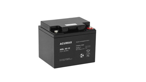 ACUMAX Akumulator 12V AML 40Ah żywotność: 10-12 lat