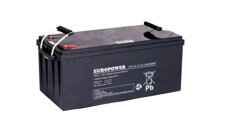 EUROPOWER Akumulator 12V EPS 230Ah żywotność: 10-12 lat