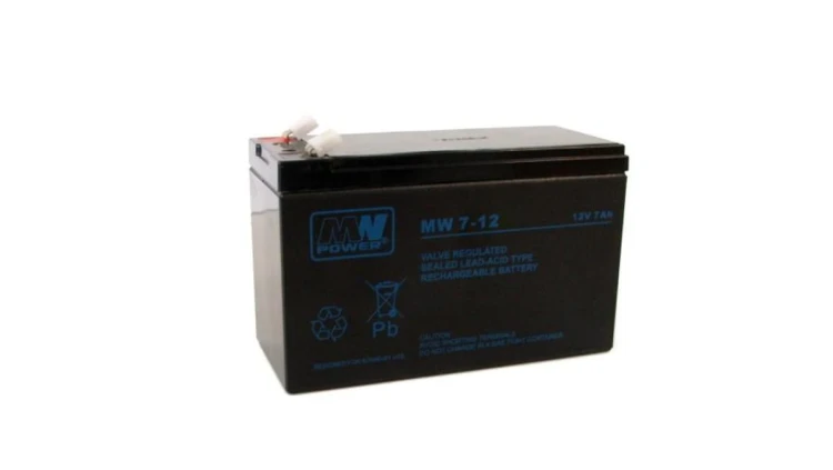 MW Power Akumulator 12V MW 7Ah żywotność: 6-9 lat terminal T1