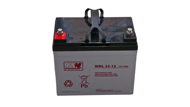 MW Power Akumulator 12V MWL 33Ah żywotność: 10-12 lat śruba M6