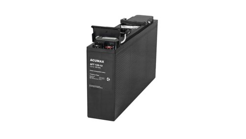 ACUMAX Akumulator 12V AFT 125Ah żywotność: 10-12 lat (front terminal)