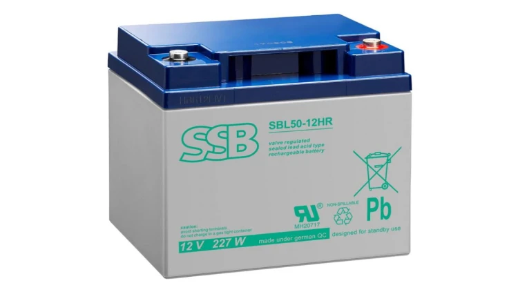 AKUMULATOR AGM SBL 12V-40Ah dla C20 o żywotności 15 lat