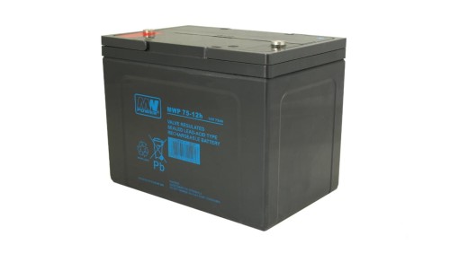 MW Power Akumulator 12V MWP 75Ah żywotność: ponad 12 lat śruba M6