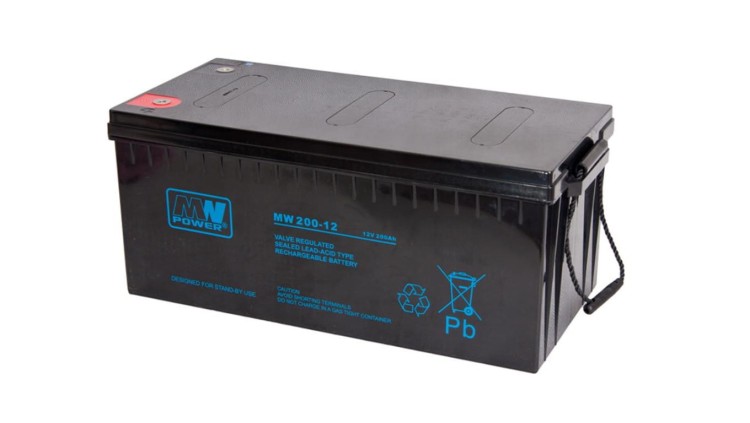 MW Power Akumulator 12V MWP 200Ah żywotność: ponad 12 lat śruba M8