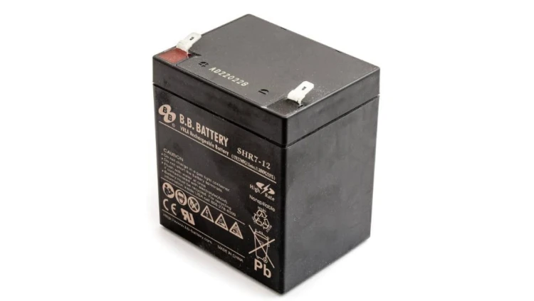 AKUMULATOR AGM BB Battery 12V-7Ah o żywotności 6-9 lat terminal T2