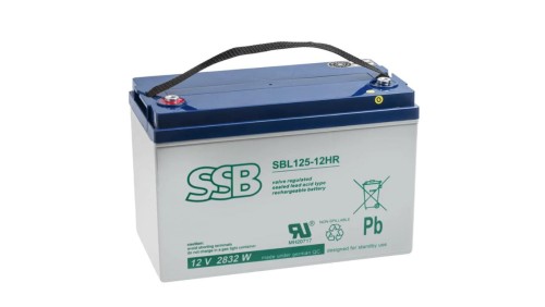 AKUMULATOR AGM SBL 12V-100Ah dla C20 o żywotności 15 lat
