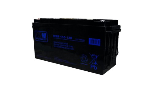 MW Power Akumulator 12V MWP 150Ah żywotność: ponad 12 lat śruba M8