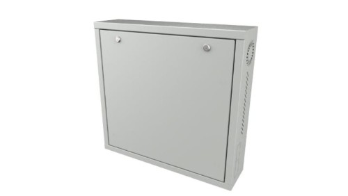 MIRSAN Obudowa DVR dla rejestratorów 1U 580/550/150mm (drzwi pełne) szara