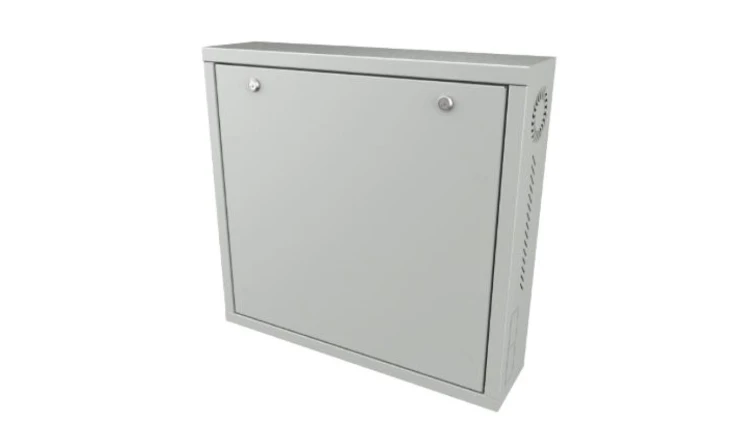 MIRSAN Obudowa DVR dla rejestratorów 1U 580/550/150mm (drzwi pełne) szara