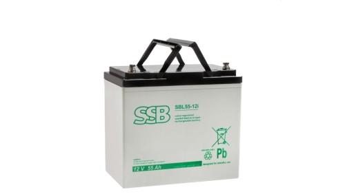 AKUMULATOR AGM SBL 12V-55Ah o żywotności 10-12 lat