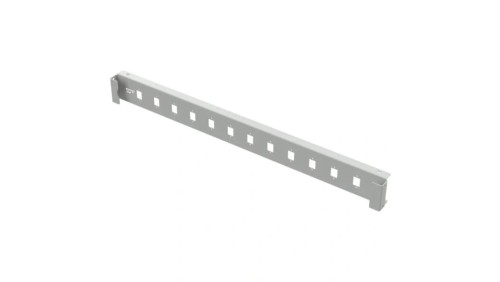Patch panel pusty RACK 19 1U 12xSC simplex szary