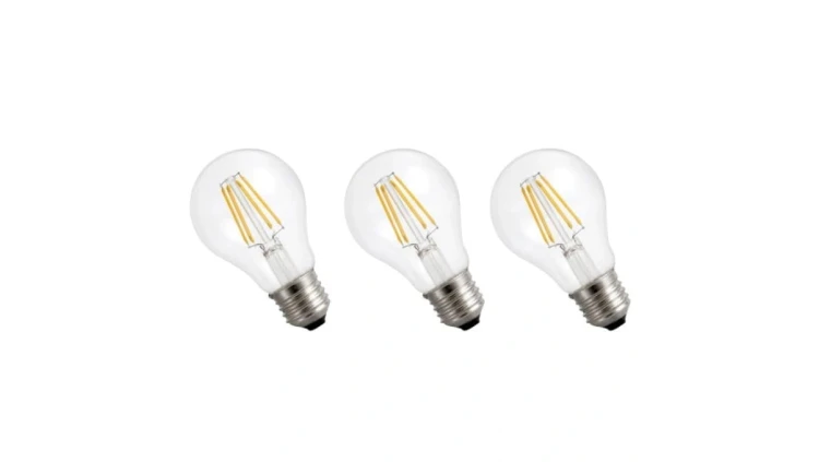 Żarówka LED E27 230V 7W 770lm GLS COG ciepła 3-pack