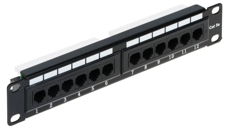 PATCH PANEL RJ-45 PP10-12/RJ 10cali