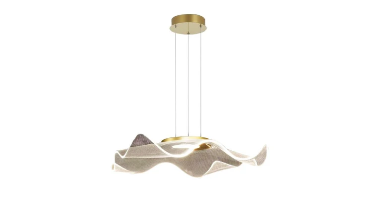 Lampa wisząca LARGO 16W LED ZŁOTY 4000K 16W LED IP20 ML1042 Milagro