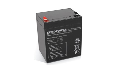 EUROPOWER Akumulator 12V EP 5Ah żywotność: 6-9 lat