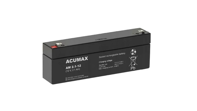 ACUMAX Akumulator 12V AM 2,1Ah żywotność: 6-9 lat