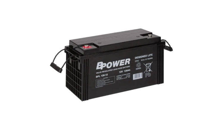 BPower Akumulator 12V BPL 120Ah żywotność: 10-12 lat