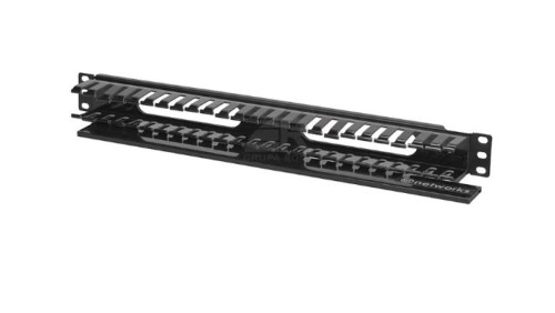 GT Networks Organizator kabli 19 1U pokrywa 64mm czarny