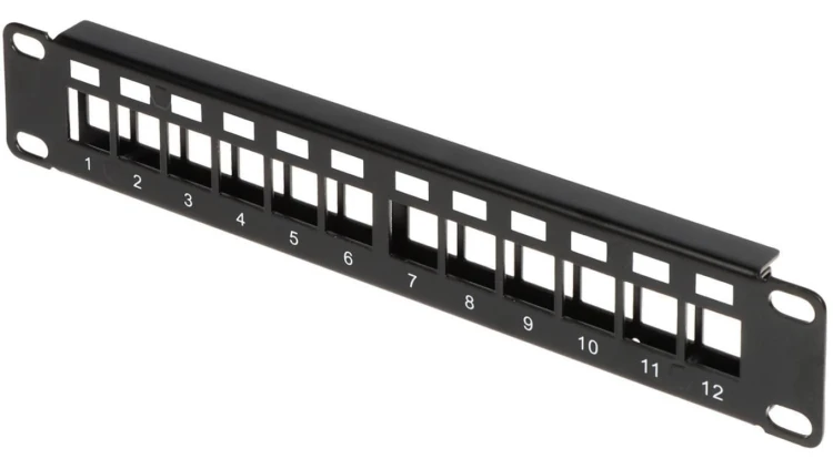 PATCH PANEL KEYSTONE PP10-12/K 10cali