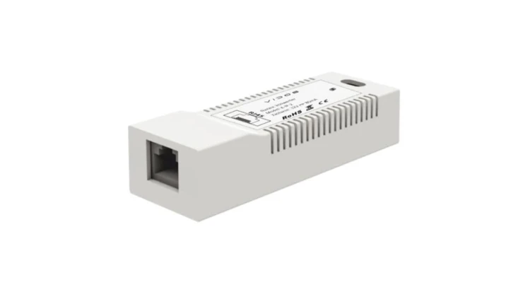 Konwerter umożliwiający podłączenia do systemu kamery IP, lub innych urządzeń IP i rozbudowę systemu Vidos 2IP K-IP-2