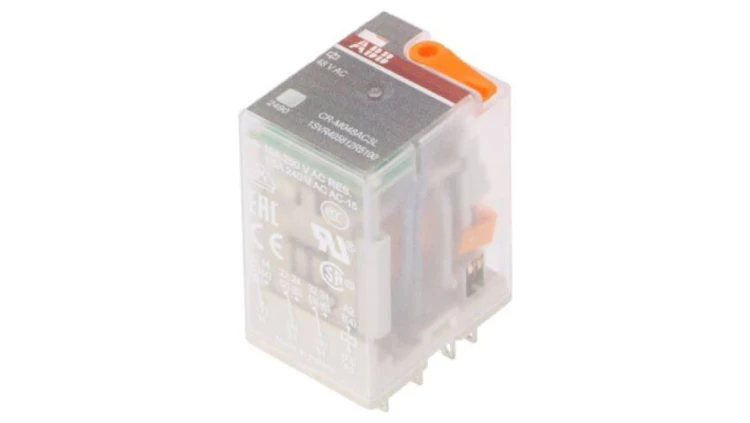 CR-M048AC3L Przekaźnik elektromagnetyczny, 3PDT, Napięcie Cewki: 48VAC, max.250VDC