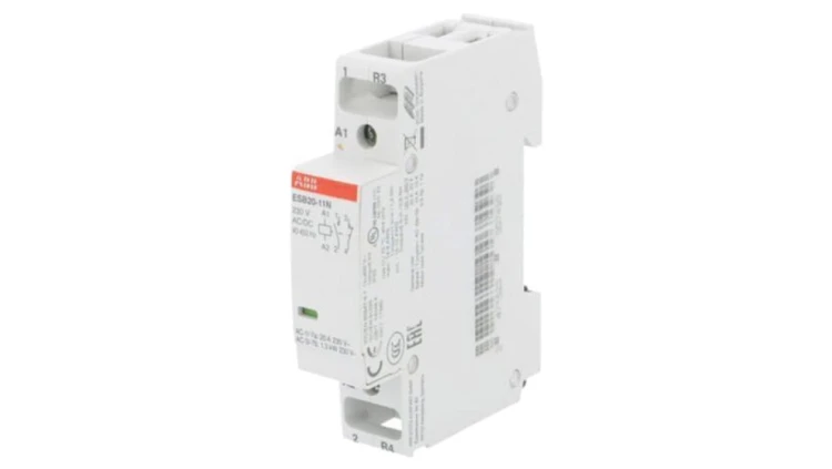 ESB20-11N-06 Stycznik 2-biegunowy instalacyjny, 20A, 230VAC,230VDC, NC + NO