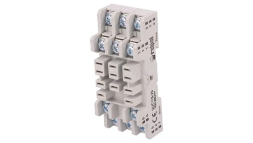 GUC-11 Podstawka PIN: 11 16A 250VAC na panel,na szynę DIN -40...70C