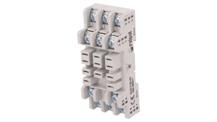 GUC-11 Podstawka PIN: 11 16A 250VAC na panel,na szynę DIN -40...70C