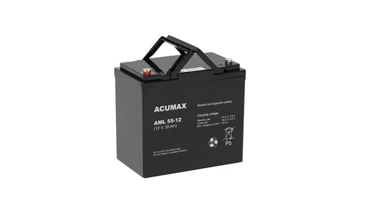 ACUMAX Akumulator 12V AML 55Ah żywotność: 10-12 lat